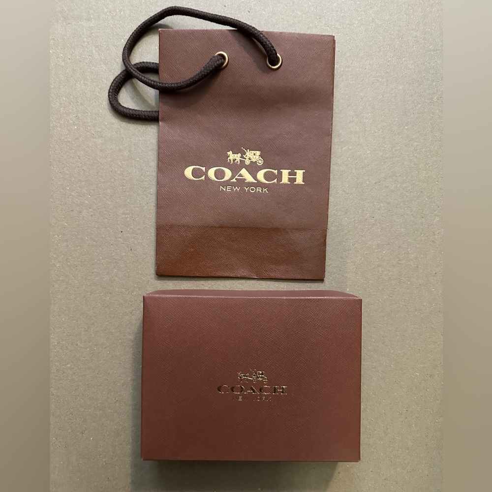 COACH Small Shopping Bag and Box